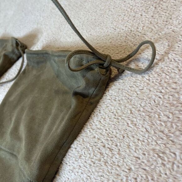 ALDO Asteille Over the Knee High Heel Boots Brown Suede Sexy Size Zipper Woman 9 - Picture 3 of 7